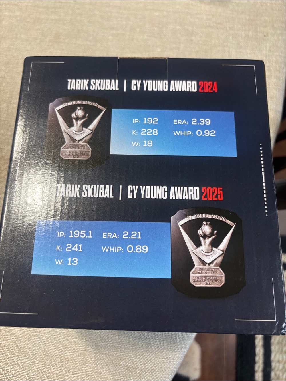Tarik Skubal Back2Back Bobblehead - Meijer Edition (Black) - Picture 3 of 4